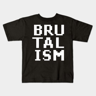 brutalism Kids T-Shirt